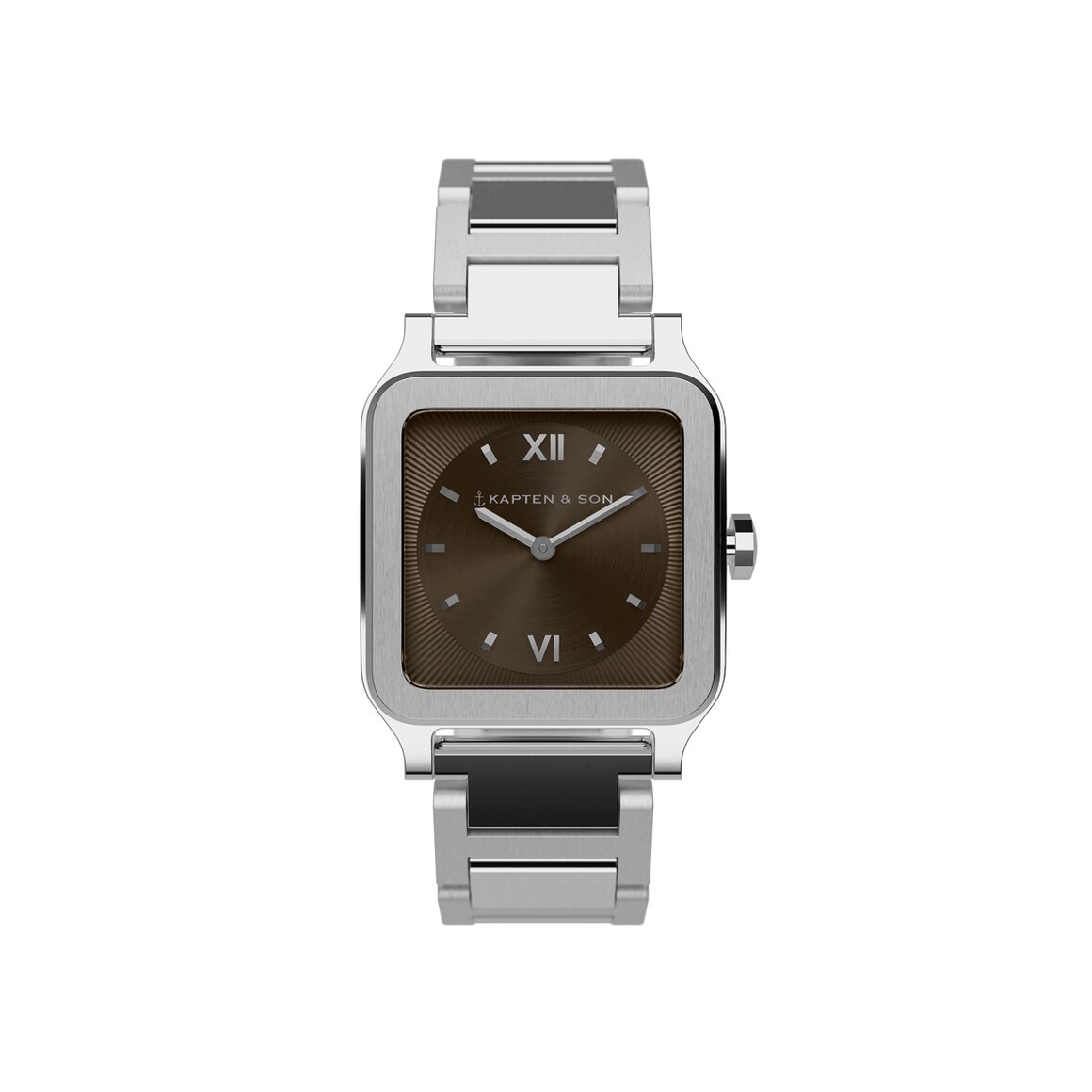 Kpten & Son Tresor Silver Brown Bold Steel